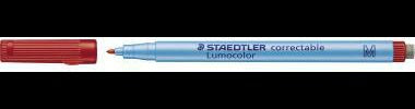 STAEDTLER Lumocolor correctable 305 Folienstift blau 1 mm – trocken korrigierbar