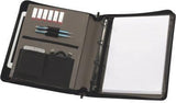 WENGER Schreibmappe Affiliate 601361 in Schwarz – DIN A4 Konferenzmappe mit Tablet-Fach