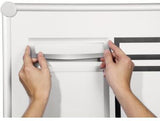DURABLE DURAFRAME MAGNETIC TOP A4 Magnetrahmen, 5 Stück, silber metallic, für Whiteboards & Metallflächen