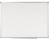 BI-OFFICE Whiteboard Ayda 90x60 cm emailliert, magnethaftend, Aluminiumrahmen