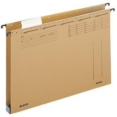 Leitz Hängesammler ALPHA 19410000 DIN A4 60 mm Natronkarton naturbraun