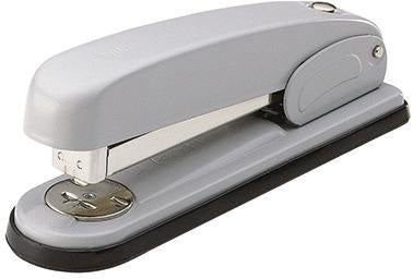 NOVUS B 6 Heftgerät Metall grau – 30 Blatt, fest/lösbar/nageln, Antiblockiersystem