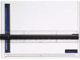 STAEDTLER Zeichenplatte Mars COLLEGE 661 A4, Kunststoff, Parallel-Zeichenschiene, Doppelarretierung