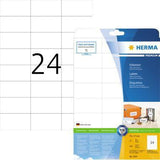 HERMA Universaletikett PREMIUM 70x37mm weiß 600 Stück für staufreien Druck