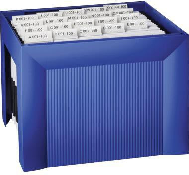 HAN Hängebox KARAT 1905-11 DIN A4 für 35 Hängemappen lichtgrau – Stapelbar & Stabil