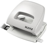 LEITZ Locher NeXXt 5038 – 16 Blatt, 8 cm Lochung, Metall/Kunststoff, rot