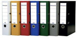 Soennecken Ordner 3333 DIN A4 80mm PP weiß – mit Register-Deckblatt und auswechselbarem Rückenschild