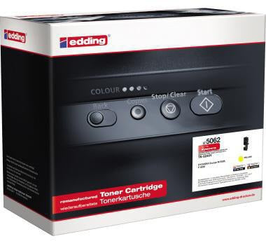 edding Toner 18-5062 kompatibel mit Kyocera TK-5240Y, gelb, ca. 3.000 Seiten