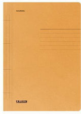 Falken Schnellhefter 80000201 A4 250g/m² Manila-RC-Karton blau mit Organisationsaufdruck
