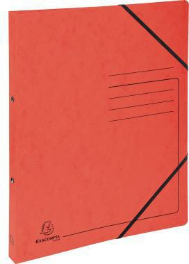 Exacompta Ringbuch DIN A4 Colorspankarton blau, 2-Ring-Mechanik, 140 Blatt
