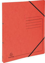 Exacompta Ringbuch DIN A4 Colorspankarton blau, 2-Ring-Mechanik, 140 Blatt