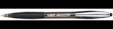 BIC Kugelschreiber ATLANTIS Soft 9021332 – 0,4 mm Druckmechanik, schwarz, dokumentenecht