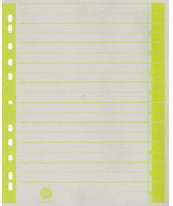 Trennblatt RC Karton 9541101100 A4 chamois/grün 100 St./Pack.