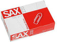 SAX Büroklammern spitze Form 26 mm verzinkt 100 Stück pro Packung