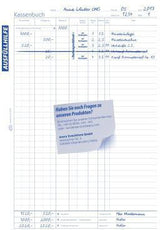 Avery Zweckform Kassenbuch 1756 DIN A4, 2 x 40 Blatt, selbstdurchschreibend, DATEV-gerecht