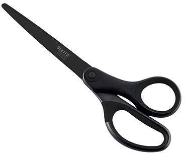 Leitz Schere Titan Anti-Haft 54196095 180 mm schwarz – Universalschere mit Titanbeschichtung