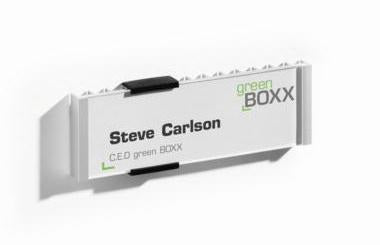 DURABLE Türschild INFO SIGN 149 x 52,5 mm Aluminium/Acryl silber metallic auswechselbar