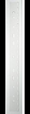 Leitz Abheftstreifen 15783 DIN A4 PP transparent 25 St./Pack. – Multilochung für 2- und 4-Ring Ordner