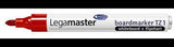 Legamaster Boardmarker TZ1 7-110001 – 1,5–3 mm Rundspitze, schwarz, nachfüllbar, Made in Germany