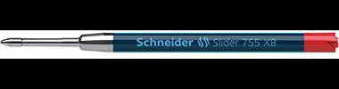 Schneider Kugelschreibermine Slider 755 XB rot – Viscoglide für leichtes Schreiben