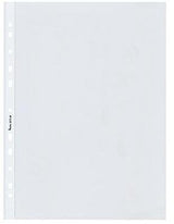 BENE Prospekthülle DIN A4 0,10 mm PP glasklar 100 St./Pack. mit Lochrandverstärkung