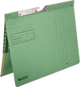 Leitz Pendelhefter Combi 20120025 – DIN A4, kaufmännische Heftung, mit Tasche, rot