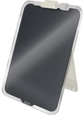 LEITZ Glasboard Cosy 39470019 – 216 x 297 mm Notizboard in Gelb mit Stiftehalter und Marker