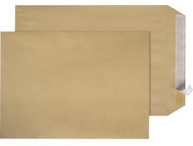 Soennecken Versandtasche DIN C4 90 g/m² mit Haftklebung, 250 Stück, natronbraun