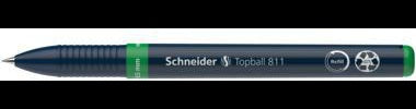 Schneider Tintenroller Topball 8111 0,5 mm schwarz – mit Edelstahlspitze und nachfüllbarer Mine