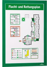 DURABLE Magnetrahmen DURAFRAME DIN A4 grün 2 St./Pack. – Selbstklebend & Magnetisch