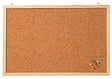 FRANKEN Korktafel CC-KT6080 60x80cm Naturrahmen – Pinnwand aus Kork mit Holzrahmen