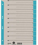 LEITZ Trennblatt 16523025 DIN A4 Karton Tab rot 25 St./Pack.