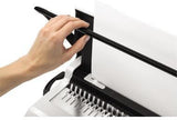 Fellowes Plastikbindegerät Star+ 150 – für DIN A4, 150 Blatt, 21 Stanzlöcher, weiß