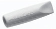 Faber-Castell Radierer ERASER CAP GRIP 2001 – 2 Stück, grau/weiß, PVC-frei, für Bleistifte & Buntstifte