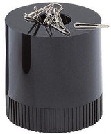 ARLAC Klammerspender clip-boy 21124 in Royalblau – inkl. ca. 60 Büroklammern, mit Magnet