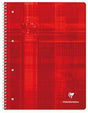 Clairefontaine Collegeblock DIN A4 blanko 80 Blatt 90 g/m² mit Doppelspiralbindung
