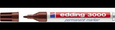 edding Permanentmarker 3000 – Rundspitze 1,5-3 mm, hellgrün, nachfüllbar, Made in Germany