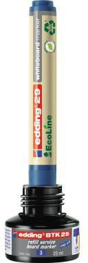 edding Nachfülltusche BTK 25 schwarz 25 ml – für Whiteboardmarker 28, 29, 250, 360, 361, 363