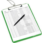 Herlitz Klemmbrett easy orga to go DIN A4, Polystyrol opak schwarz, Metallklemme