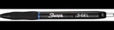 Sharpie S-Gel Geltintenroller 0,7 mm schwarz – 12 Stück, verschmierfrei, für Linkshänder