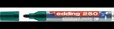 edding 250 Boardmarker grün – nachfüllbar, Rundspitze 1,5-3 mm, Made in Germany