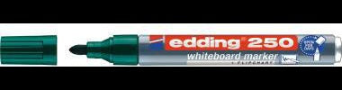 edding 250 Boardmarker grün – nachfüllbar, Rundspitze 1,5-3 mm, Made in Germany