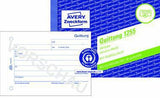Avery Zweckform Quittung 1255 DIN A6 quer, 100 Blatt, fälschungssicher, mit Blaupapier