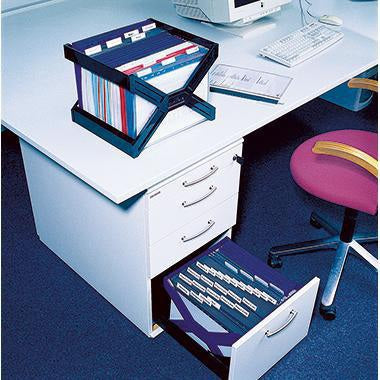 DURABLE Hängekorb CARRY PLUS 261101 für 30 Hängemappen DIN A4 Polystyrol schwarz