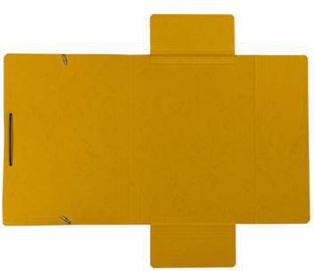Soennecken Eckspanner 1472 DIN A4 mit 3 Klappen und Gummizug, rot, 250 Blatt