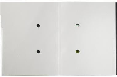 Leitz Ordnungsmappe Recycle A4 6 Fächer schwarz – 100 % recycelter Karton, Blauer Engel