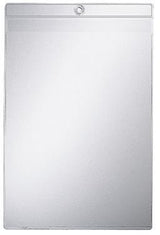 LEITZ Sichttasche DIN A4 0,2 mm genarbt mit Öse, PVC-Weichfolie farblos