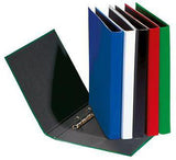 PAGNA Ringbuch Basic Colours DIN A5, 2-Ring-Mechanik, PP-Folie, blau, 200 Blatt