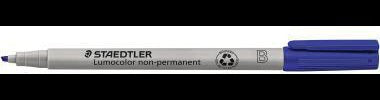 STAEDTLER Lumocolor 312-2 Folienstift non-permanent rot, 1-2,5 mm, Made in Germany