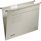 Leitz Hängemappe ALPHA A4 gelb 25 Stück – 275 g/m² Recycling-Karton